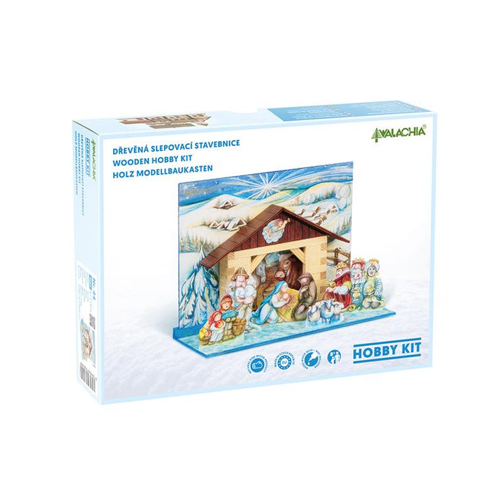 Walachia | Set Constructie Arhitectura Ieslea din Betleem | 68 Piese